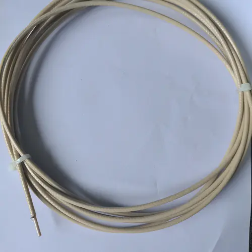 Radiation resistant PEEK 50 Ohm Triax Coaxial Cable
